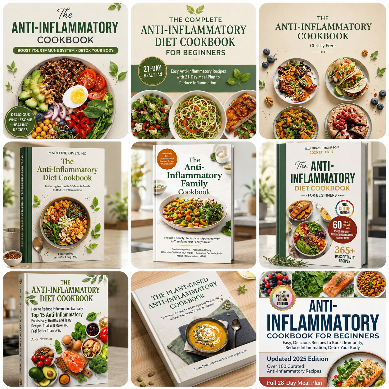 Latest Complete Anti-Inflammatory Recipes Cookbook Bundle 2026 !